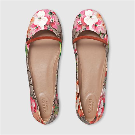 gucci blooms ballet flats review